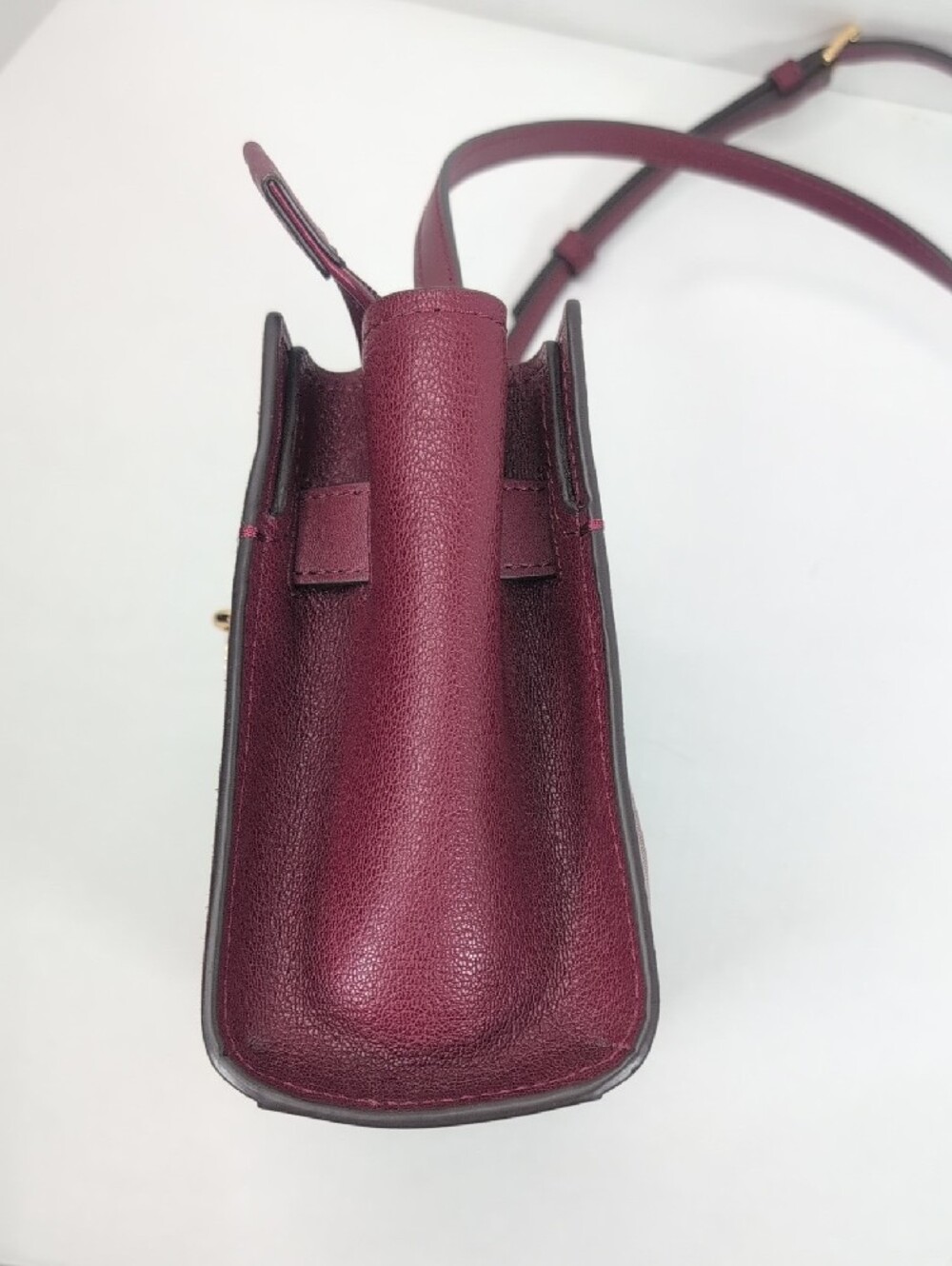 Michael Kors Hamilton Small Crossbody Suede/Leather Bag - Picture 5 of 11
